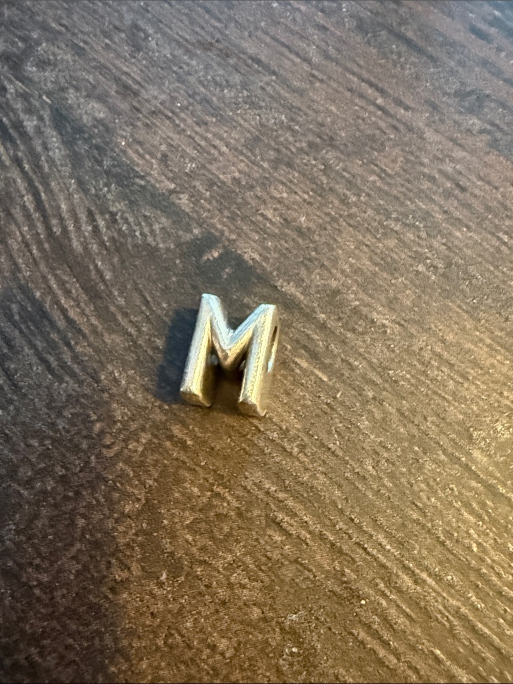 Pandora M charm
